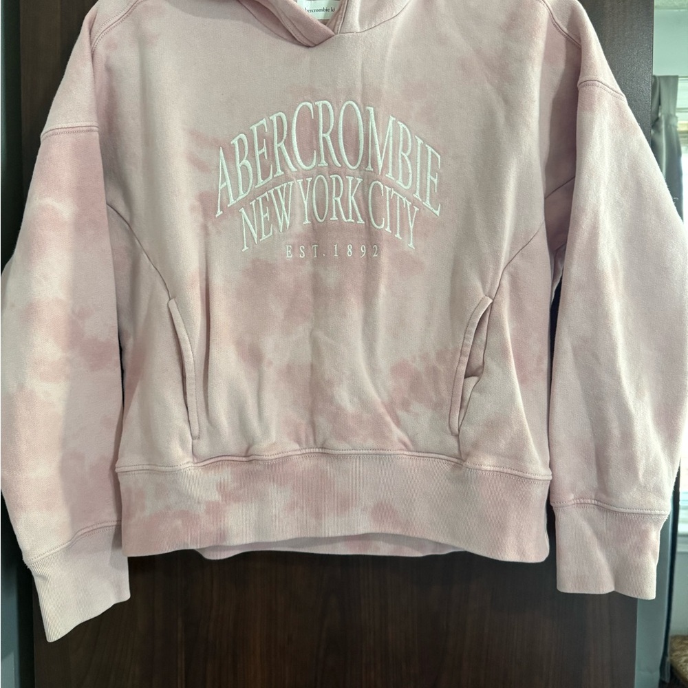 Abercrombie & Fitch Pink Hoodie Sweater
